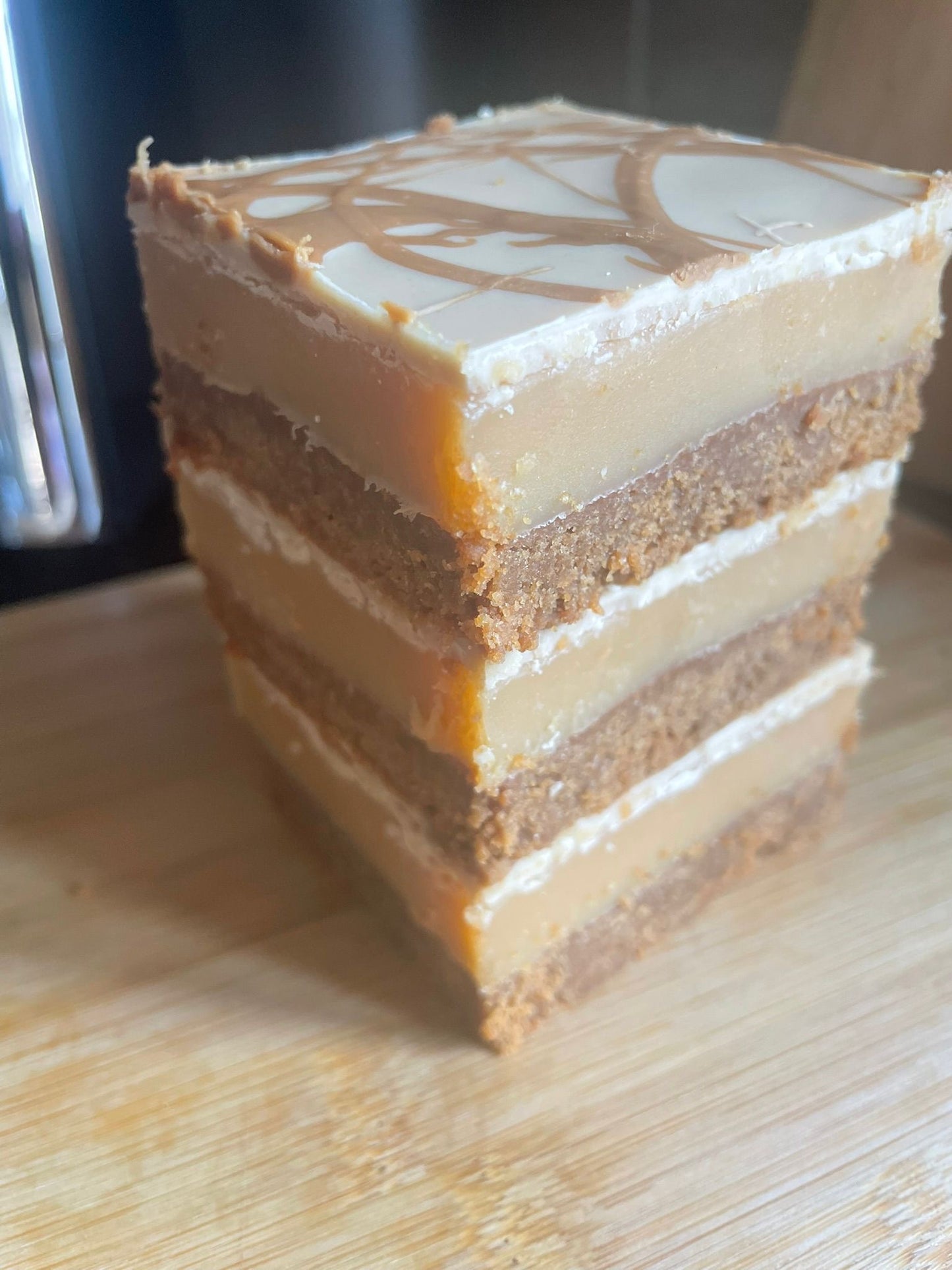 Biscoff Millionaire Slice