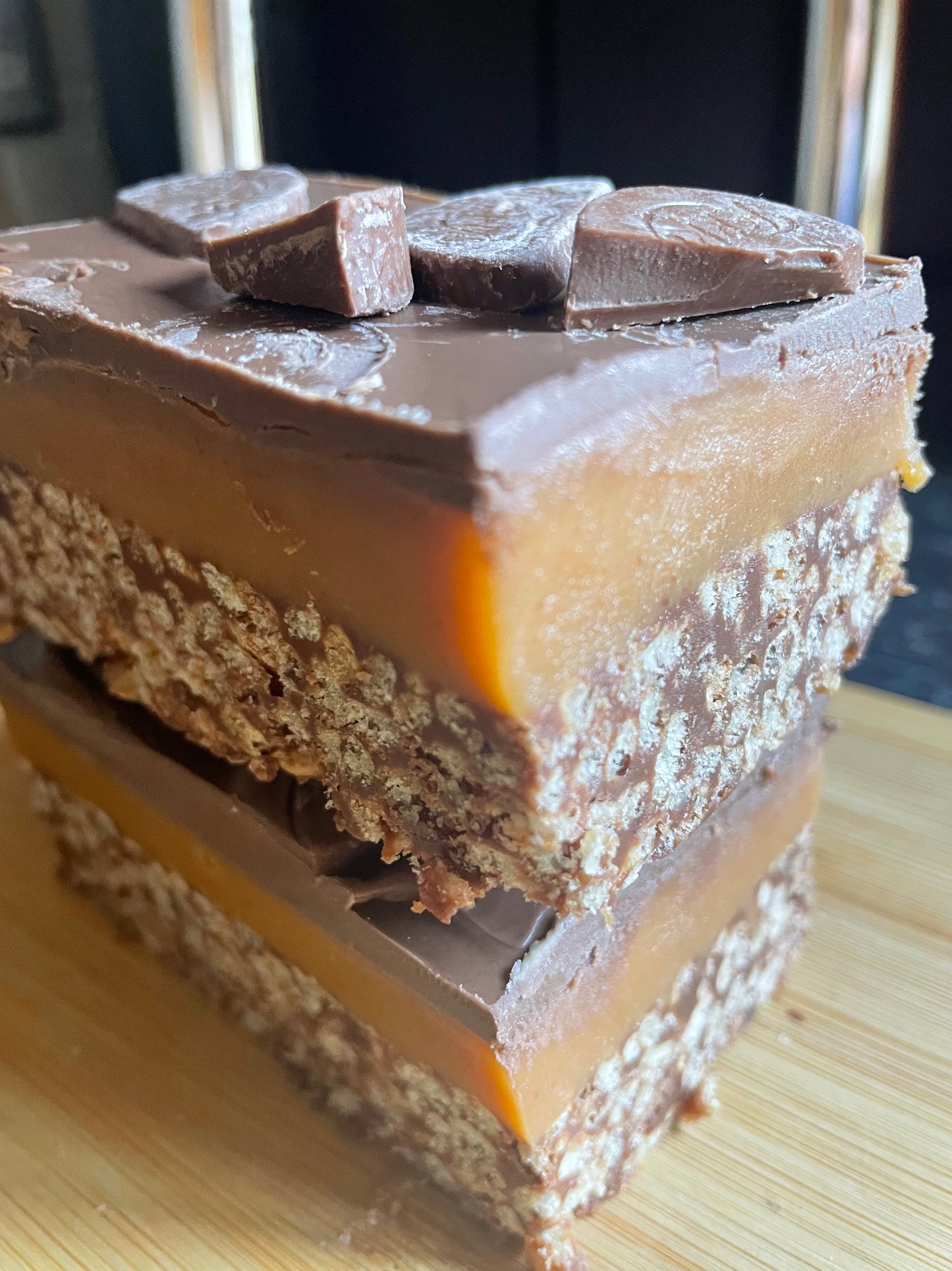 Chocolate Orange Caramel Krispie