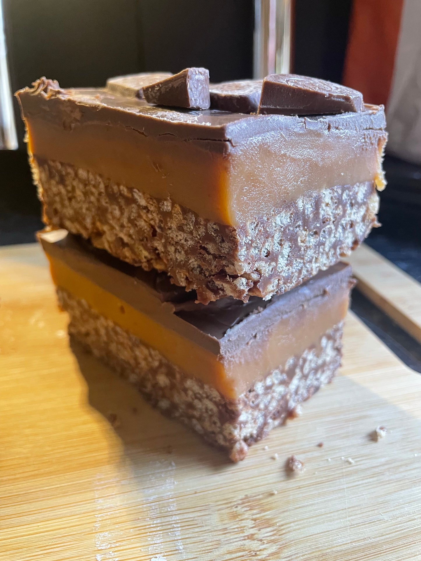 Chocolate Orange Caramel Krispie