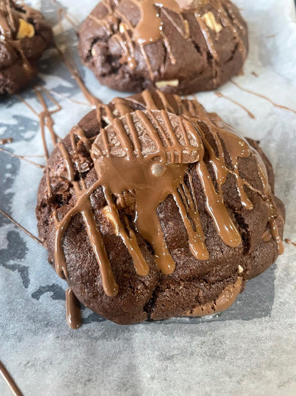 Chocolate Orange Stuffed Cookie