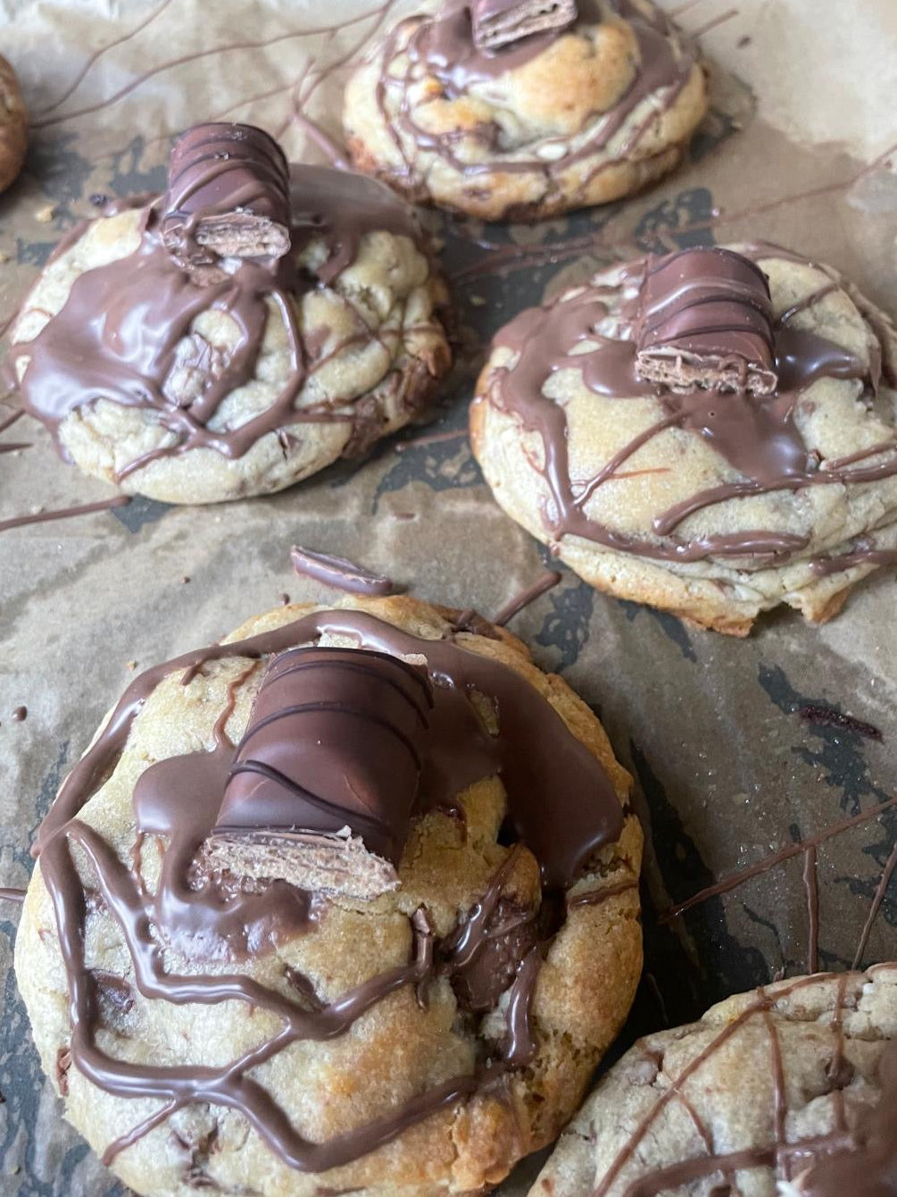 Kinder Stuffed Cookie