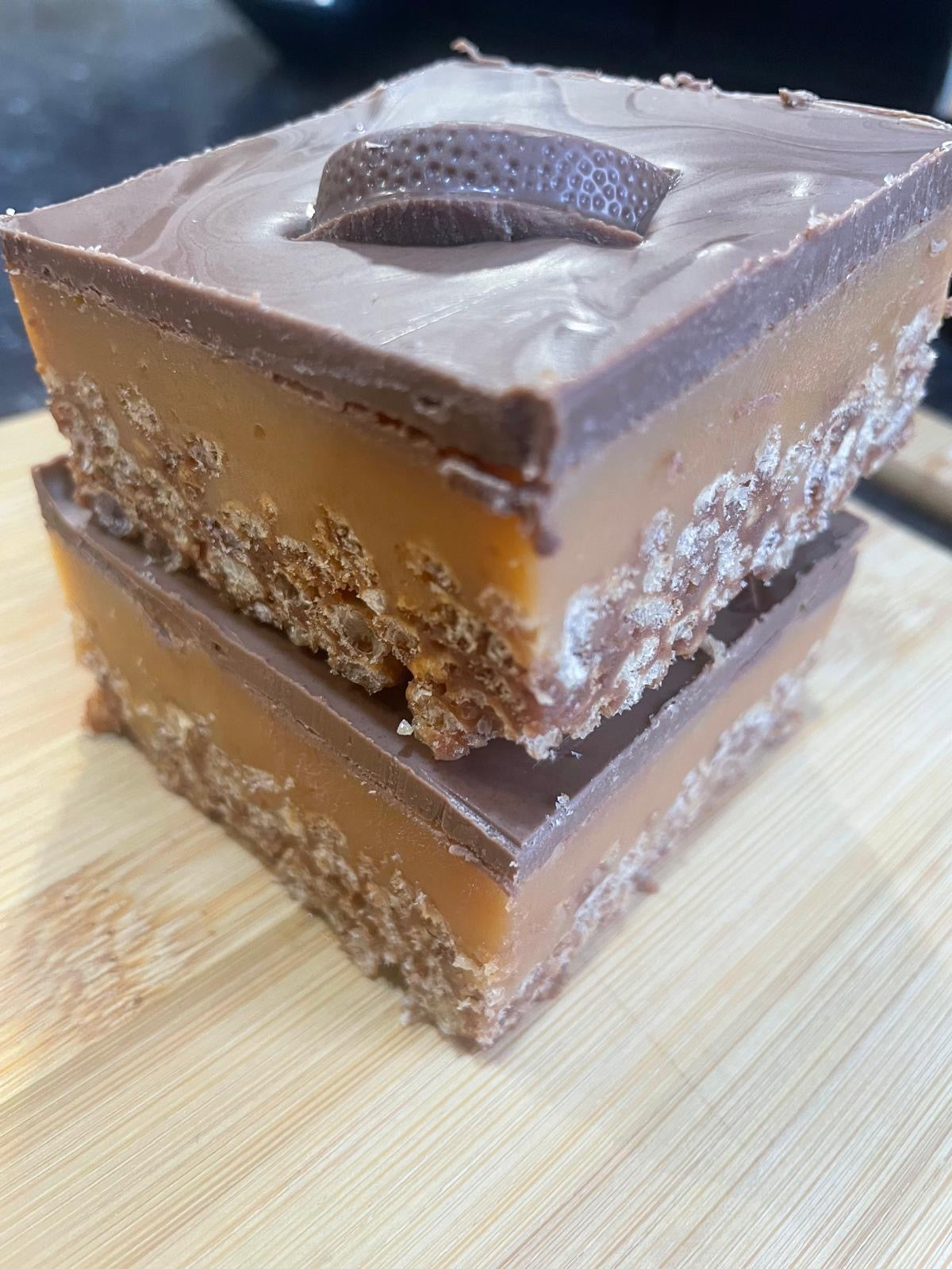 Chocolate Orange Caramel Krispie