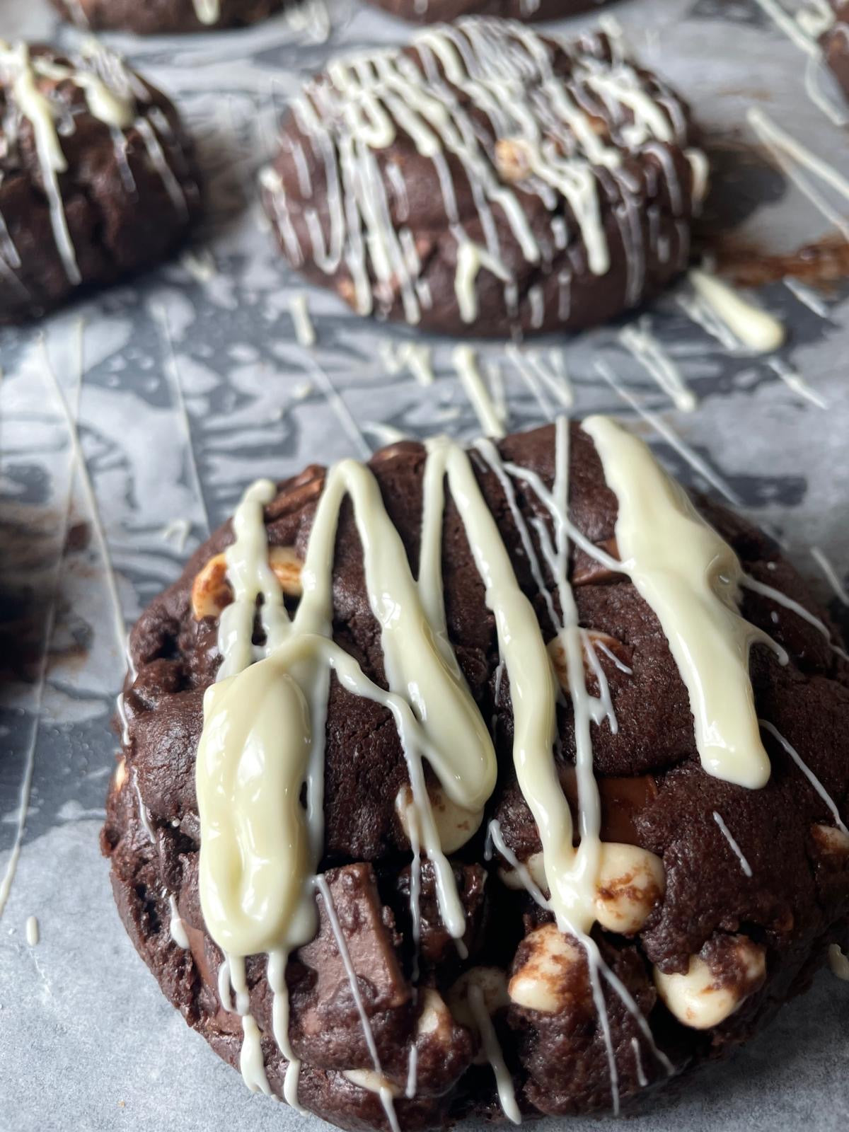 Triple Chocolate NYC Cookie