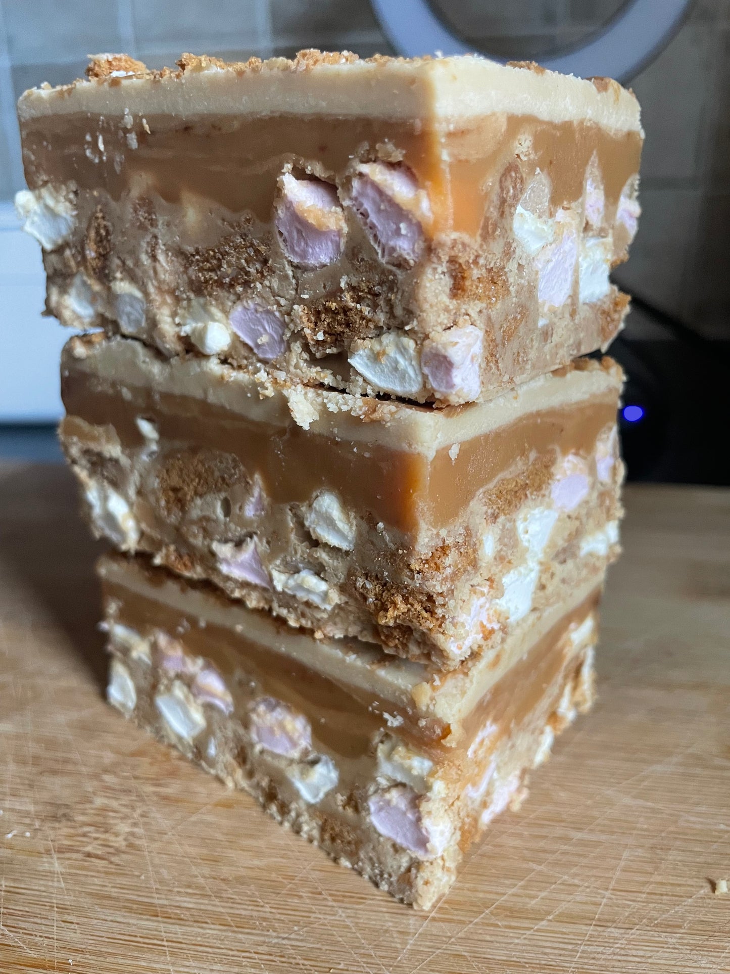 Biscoff Caramel Rocky Road