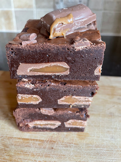 Galaxy Caramel Brownie